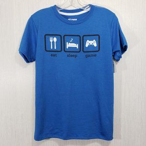 Extreme concepts NWT eat sleep game short sleeve graphic t-shirt